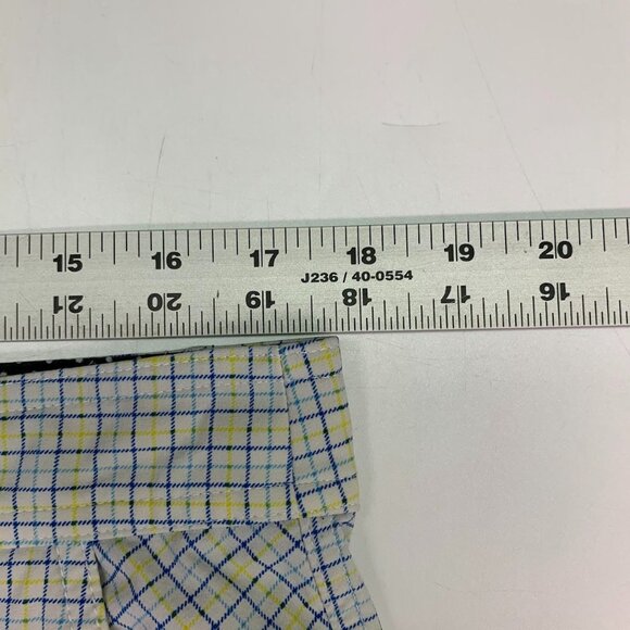 Lululemon Men's Commision Plaid 10 Inseam Stretch Golf Chino Short Size 36‎ - Picture 10 of 12